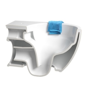 Set vas WC suspendat Cersanit B875 Zen Pro Oval Streamon, capac duroplast, soft close, 35.5x52.5x35 cm - Img 6