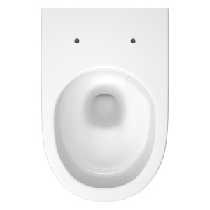 Set vas WC suspendat Cersanit City Pro Oval Vortex, capac duroplast, soft close - Img 3