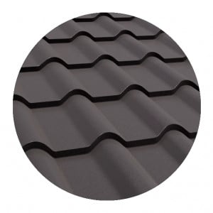 Tigla metalica Metigla Mira Lucios PVDF 0.55 mm - Img 2