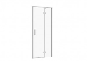 Usa de dus pivotanta Cersanit Larga 90 cm, profil crom, dreapta