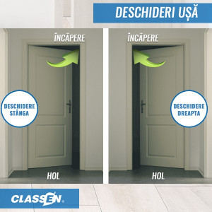 Usa interior Classen MORANO 1.1, Vopsea, Alb - Img 2