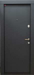 Usa metalica apartament 104, stanga, gri antracit, 86x202 cm + accesorii