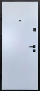 Usa metalica apartament 114, dreapta, bicolora (spate alb), 86x202 cm + accesorii - Img 2