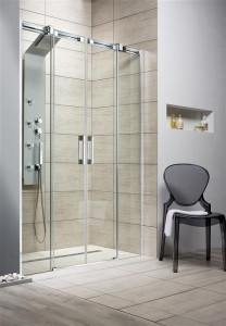 Usi dus glisante Radaway Espera DWD 140xH200 cm, montaj in nisa