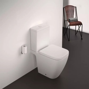 Vas WC stativ Ideal Standard i.life S compact rimless alb lucios  - Img 5