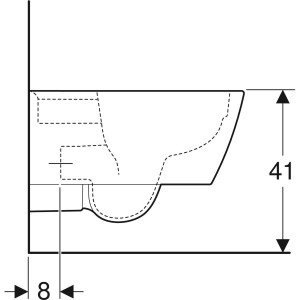 VAS WC SUSPENDAT ICON SQUARE RIMFREE - Img 4