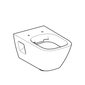 VAS WC SUSPENDAT SELNOVA SQUARE RIMFREE - Img 6