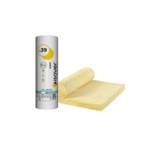 Vata minerala de sticla Isover Domo Twin, 50/100 mm, 19.2/9.6 m2/rola