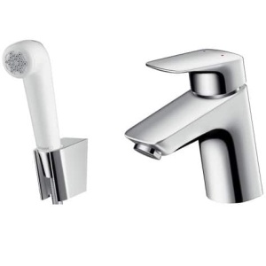Baterie lavoar Hansgrohe Logis cu dus igienic - Img 3