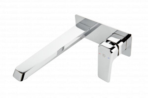 Baterie lavoar incastrata FDESIGN Brina cu corp ingropat, crom