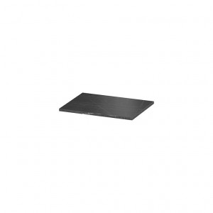 Blat pentru mobilier Cersanit Larga 60 cm, negru marmura