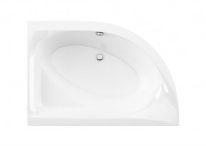 Cada baie asimetrica Radaway Mistra, acril, stanga, 170x110cm
