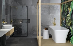 Cada freestanding compozit Besco Assos alba 160x70 cm - Img 7
