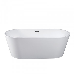 Cada freestanding Florida Denisa, acril, 170x75 cm, alb lucios - Img 2