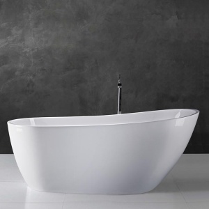 Cada freestanding Florida Natalia, acril, 170x75 cm, alb,lucios