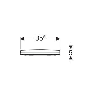 CAPAC WC ACANTO SOFT CLOSE, BALAMALE QUICK-RELEASE - Img 3