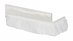 Coltar piatra decorativa cu rost Stegu Siena 1, white (0.29 m2)