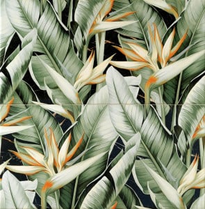 Decor 2 elemente Tubadzin Floris 61.8x60.8 cm - Img 1