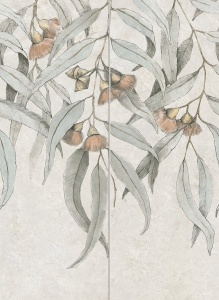 Decor 2 elemente Tubadzin Taonga leaves B STR 65.8x89.8 cm