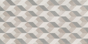 Decor Tubadzin Tempre 30.8x60.8 cm, grey