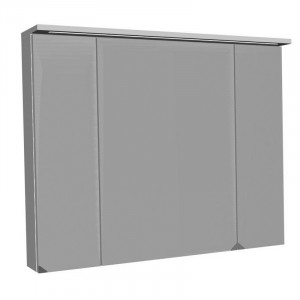 Dulap 3 usi cu oglinda iluminare LED Kolpasan Tara, 90 cm, craft wood - Img 2