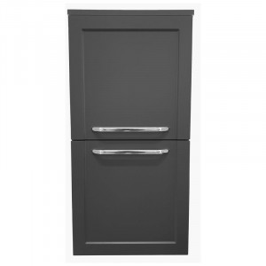 Dulap mediu suspendat Kolpasan Blanche, 2 usi, 92 cm, antracit