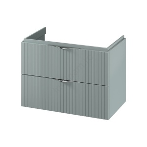 Dulap suspendat pentru lavoar Cersanit Tirso Fiord mat, 80 cm