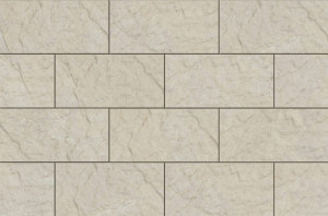 Elevatie Klinker Cerrad Torstone bianco 14.8x30 cm
