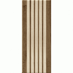 Faianta decor Kai Lucia Strips 20x50 cm, brown