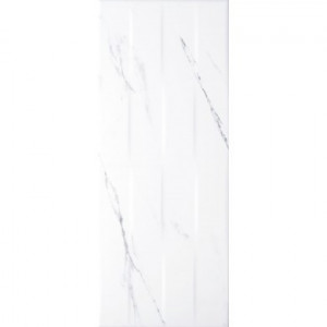 Faianta Kai Elada stripes 20x50 cm, white - Img 3