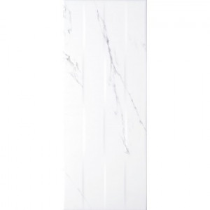 Faianta Kai Elada stripes 20x50 cm, white