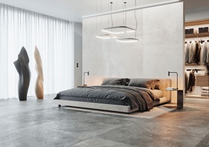 Gresie Cerrad Tacoma Steel Lappato 120x120 cm, dark grey - Img 2
