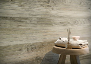 Gresie Cersanit Avonwood decor 20x120 cm, light beige - Img 3