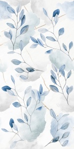 Gresie Kai Ceramics Line Decor Leaves 60x120 cm R, lucioasa - Img 2