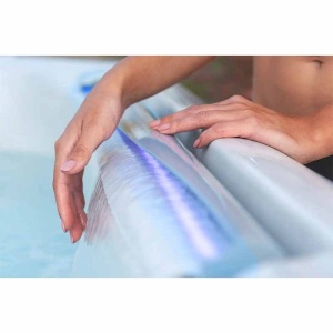 Minipiscina Wellis Makalu PeakLife Deluxe 5 locuri, 215 cm x 215 cm x 86.5 cm + SET DE GRADINA CADOU LA ALEGERE - Img 4