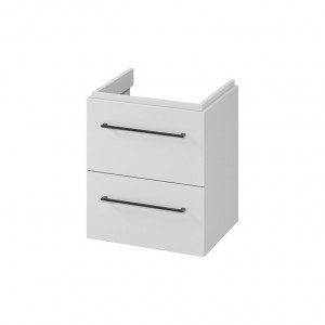 Mobilier suspendat Cersanit Larga pentru lavoar 50x38 cm, gri - Img 4