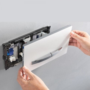 MODUL GEBERIT DUOFRESH CU DECLANSARE AUTOMATA PENTRU REZERVOR SIGMA 12 CM CROM NOU - Img 2