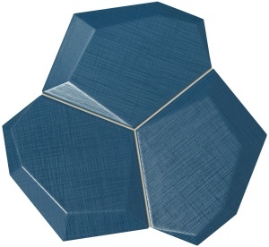 Mozaic Tubadzin Satini blue 21x19 cm