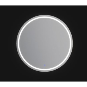 Oglinda cu iluminare LED Fluminia Ando-R80, rotunda, 3 culori, dezaburire, 80 cm