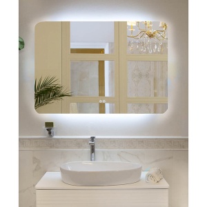Oglinda cu iluminare LED Fluminia Verona-120, 3 culori, dezaburire, 120 cm