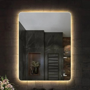 Oglinda cu iluminare LED Fluminia Verona-60, 3 culori, dezaburire, 60 cm - Img 3