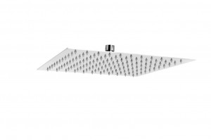 Palarie de dus slim patrata FDESIGN Inula, 300x300 mm, crom