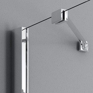 Paravan cada Radaway Idea PNJ II, 1 element fix, 90xH150 cm, crom - Img 2