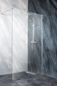 Paravan dus Walk-In Sanotechnik Freedom II 78-79x195 cm, crom - Img 2