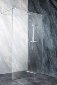 Paravan dus Walk-In Sanotechnik Freedom II 88-89x195 cm, crom - Img 2