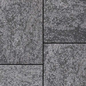 Pavaj beton rezidential Semmelrock Umbriano combi 6 cm, gri antracit marmorat