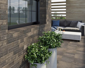 Pervaz Klinker Paradyz Scandiano brown 13.5x24.5 cm - Img 3