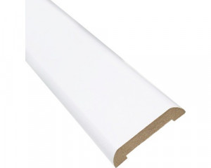 Pervaz toc Classen 10/60 mm, finisaj Primo Decor, alb