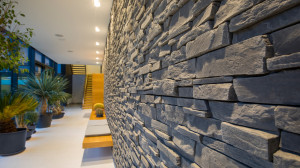 Piatra decorativa interior/exterior Stegu Grenada 5, graphite (0.32 m²/cutie) - Img 4