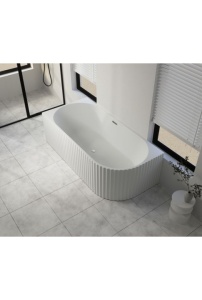 PROMO Cada freestanding BALI riflata, stanga, acril, 170x75x58 cm - Img 2